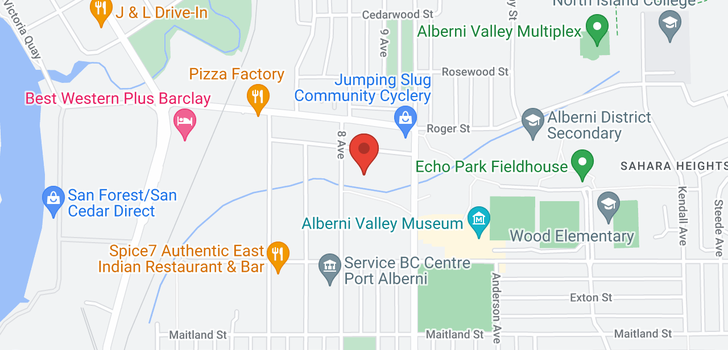 map of 4229 8th Ave